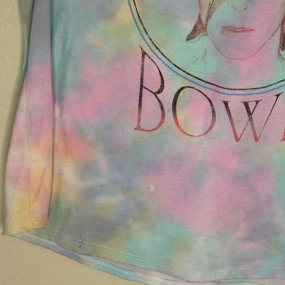 David Bowie Tie-Dye Women’s T-shirt - Picture 4 of 10